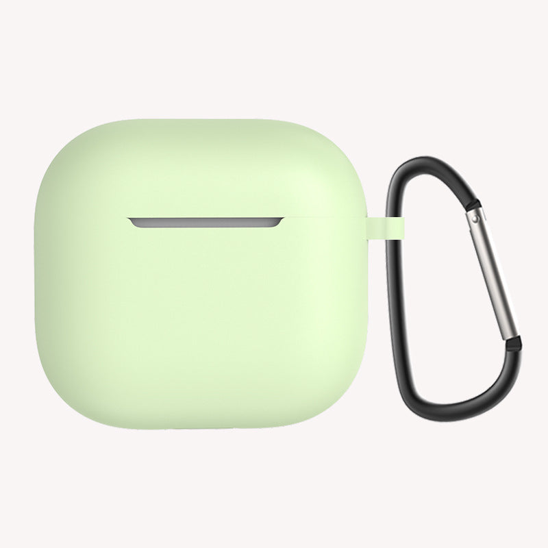 Airpods 4 Zore Standart Silikon Kılıf - Açık Yeşil