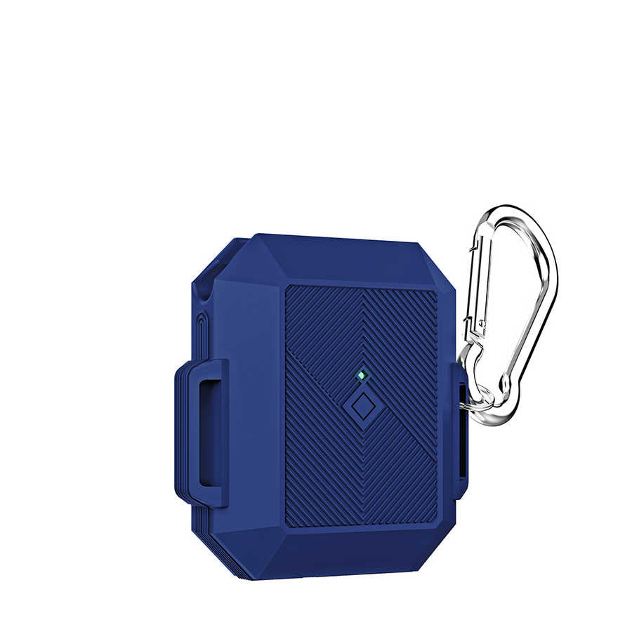 Airpods Kılıf Zore Airbag 09 Silikon - Lacivert