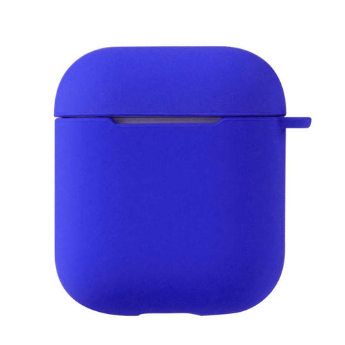 Airpods Kılıf Zore Airbag 11 Silikon - Saks Mavi