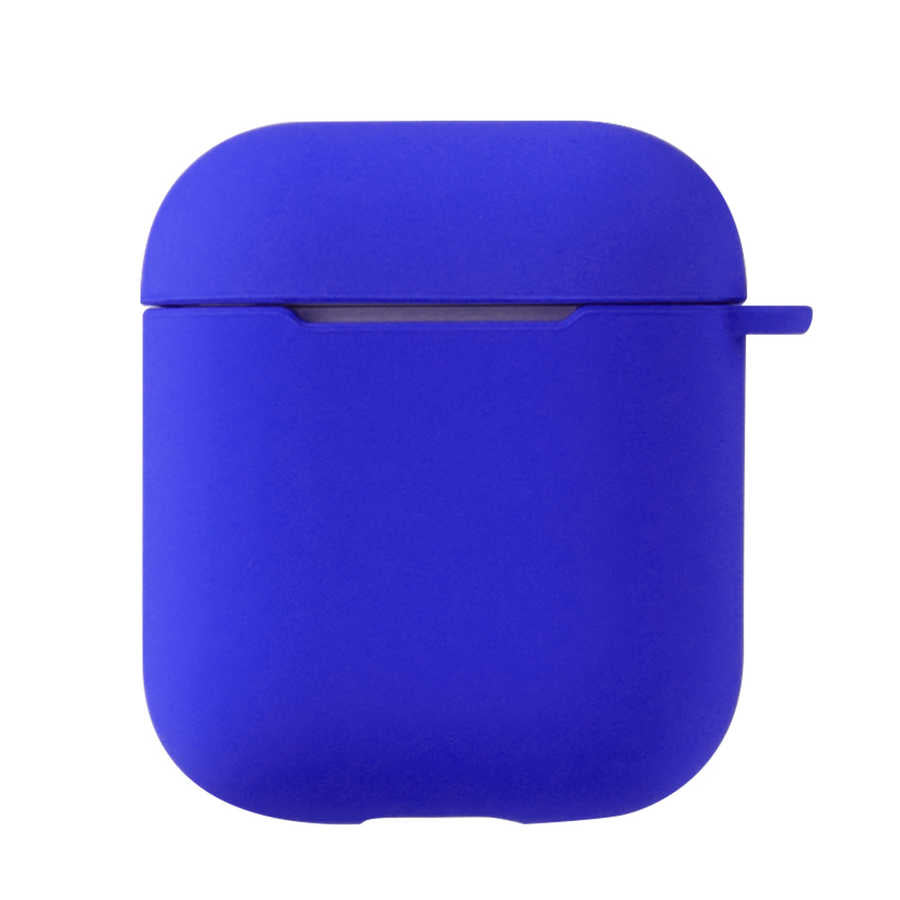 Airpods Kılıf Zore Airbag 11 Silikon - Saks Mavi