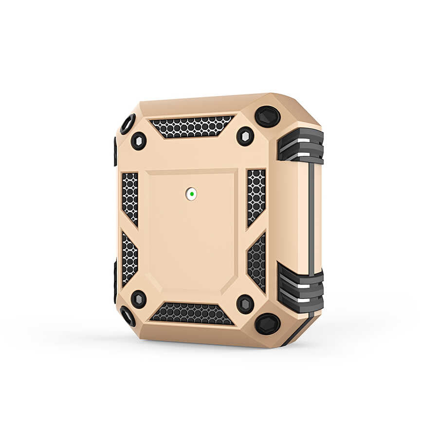 Airpods Kılıf Zore Airbag 15 Kılıf - Gold