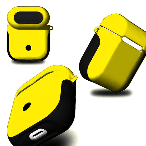 Airpods Kılıf Zore Shockproof Silikon - Sarı