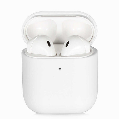 Airpods Kılıf Zore Silk Silikon - Beyaz