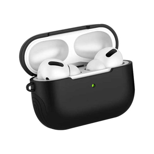 Airpods Pro Kılıf Zore Shockproof Silikon - Siyah