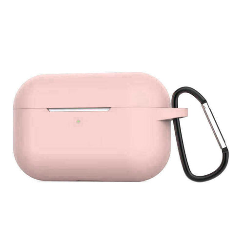Airpods Pro Kılıf Zore Airbag Silikon - Pembe Açık