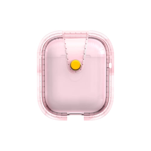 Airpods Zore Airbag 33 Darbelere Karşı Dayanıklı Magnetik Kılıf - Pembe