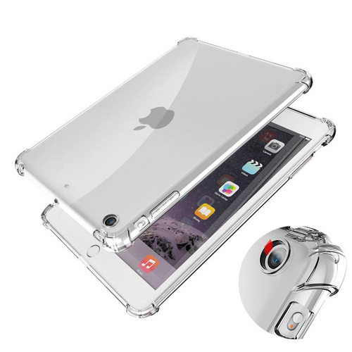 iPad 10.2 2021 (9.Nesil) Kılıf Zore Tablet Nitro Anti Shock Silikon Kılıf - Renksiz