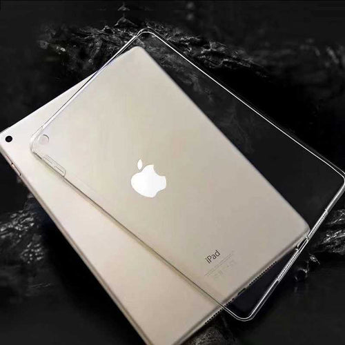 iPad 10.2 2021 (9.Nesil) Kılıf Zore Tablet Süper Silikon Kılıf - Renksiz