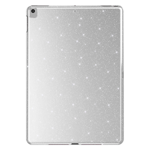 iPad 10.2 2021 (9.Nesil) Simli Parlak Görünümlü Zore Tablet Koton Kılıf - Gümüş