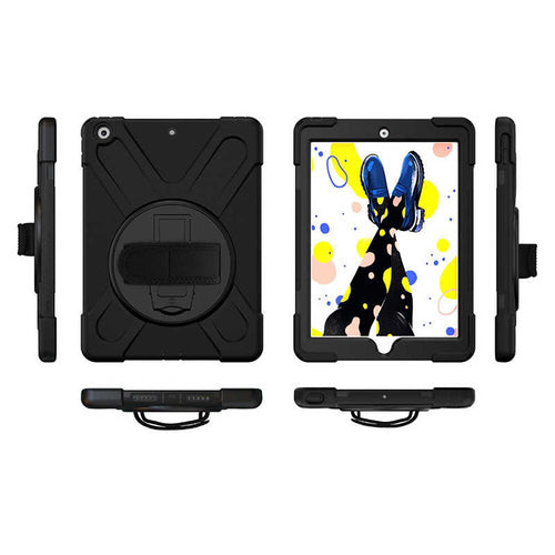 iPad 10.2 2021 (9.Nesil) Zore Defender Tablet Silikon - Siyah
