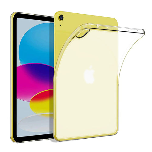 iPad 11.Nesil 2025 Kılıf Zore Tablet Süper Silikon Kılıf - Renksiz