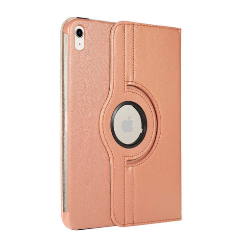 iPad 11.Nesil 2025 Zore Dönebilen Standlı Kılıf - Rose Gold