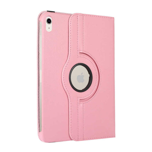 iPad 11.Nesil 2025 Zore Dönebilen Standlı Kılıf - Pembe