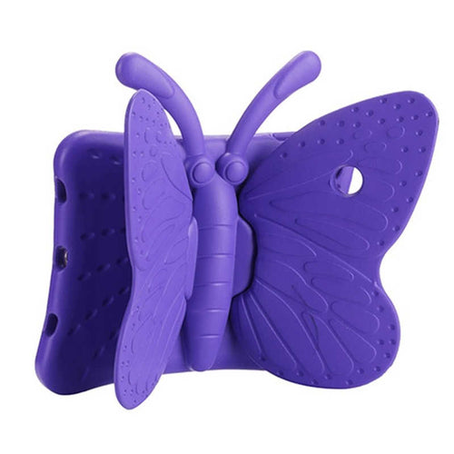 iPad 2 3 4 Zore Butterfly Standlı Tablet Kılıf - Mor