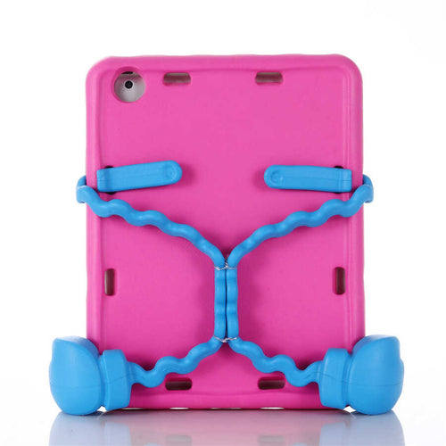 iPad 2 3 4 Zore Eva Boxer Tablet Silikon - Pembe Koyu