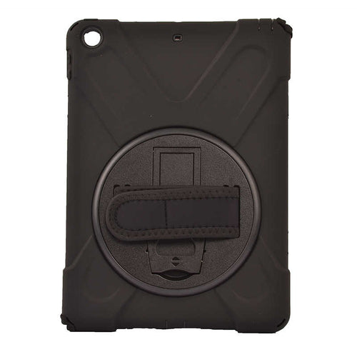 iPad 9.7 2018 (6.Nesil) Kılıf Zore Defender Silikon - Siyah