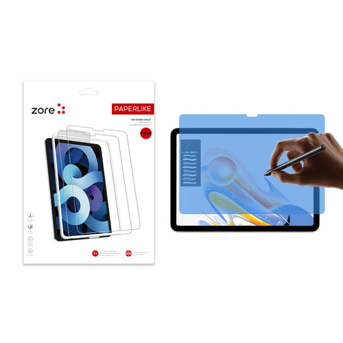 iPad Air 11 2025 M3 Zore Paper-Like Ekran Koruyucu - Şeffaf