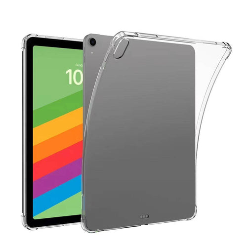 iPad Air 13 2025 M3 Kılıf Zore Tablet Nitro Anti Shock Silikon Kılıf - Şeffaf