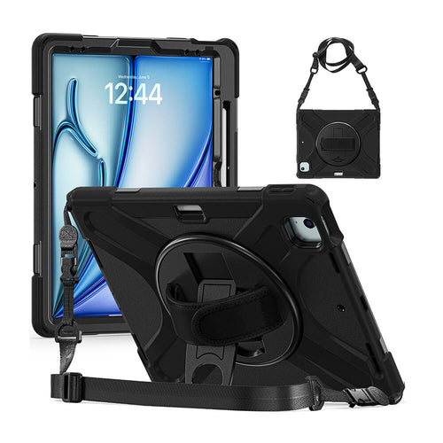 iPad Air 13 2025 M3 Zore Defender Tablet Silikon - Siyah