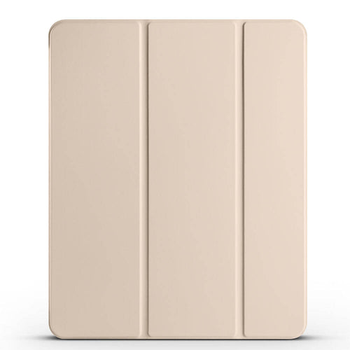 iPad Air 13 2025 M3 Zore Smart Cover Kalem Bölmeli Standlı 1-1 Kılıf - Gold