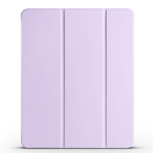 iPad Air 13 2025 M3 Zore Smart Cover Kalem Bölmeli Standlı 1-1 Kılıf - Lila