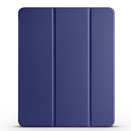 iPad Air 13 2025 M3 Zore Smart Cover Kalem Bölmeli Standlı 1-1 Kılıf - Lacivert