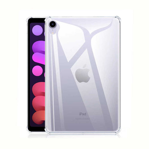 iPad Mini 2021 (6.Nesil) Kılıf Zore Tablet Nitro Anti Shock Silikon Kılıf - Renksiz