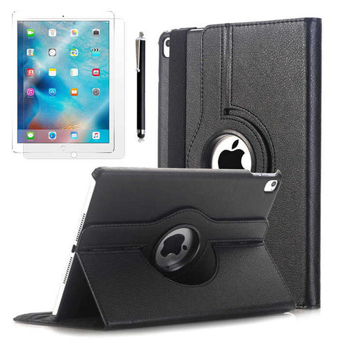 iPad Pro 10.5 (7.Nesil) Zore Dönebilen Standlı Kılıf - Siyah