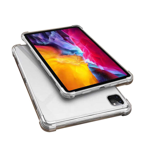 iPad Pro 11 2020 (2.Nesil) Kılıf Zore Tablet Nitro Anti Shock Silikon Kılıf - Renksiz