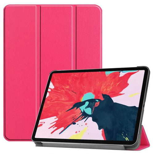 iPad Pro 11 2020 (2.Nesil) Zore Smart Cover Standlı 1-1 Kılıf - Pembe