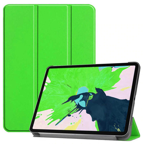iPad Pro 11 2020 (2.Nesil) Zore Smart Cover Standlı 1-1 Kılıf - Yeşil