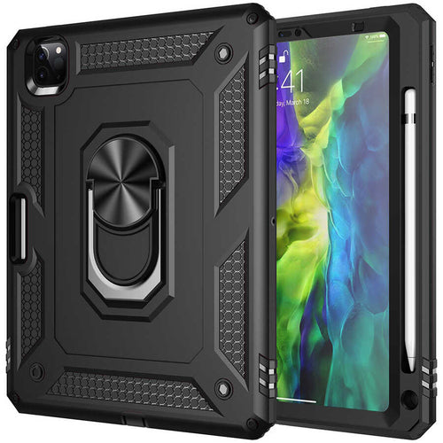 iPad Pro 11 2022 M2 Kılıf Zore Tablet Vega Kılıf - Siyah