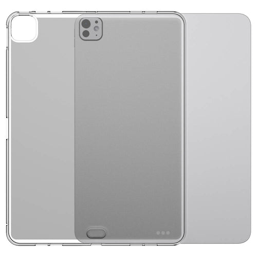 iPad Pro 11 2025 M5 Kılıf Zore Tablet Süper Silikon Kılıf - Şeffaf