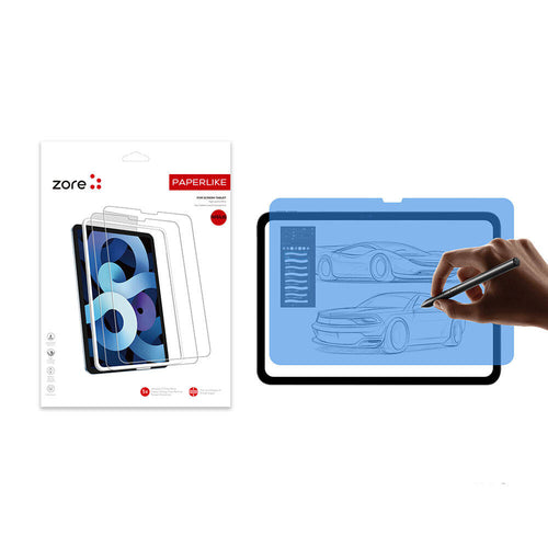 iPad Pro 11 2025 M5 Zore Paper-Like Ekran Koruyucu - Şeffaf