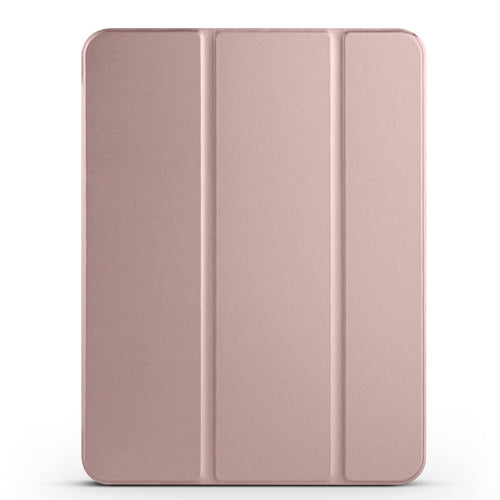 iPad Pro 11 2025 M5 Zore Smart Cover Kalem Bölmeli Standlı 1-1 Kılıf - Rose Gold