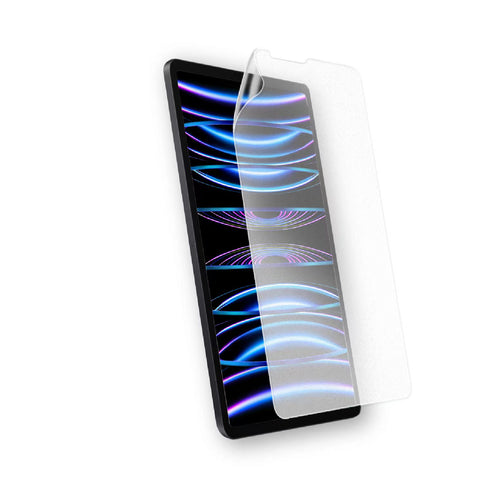 iPad Pro 12.9 2021 (5.Nesil) Kağıt Hisli Mat Davin Paper Like Tablet Ekran Koruyucu - Renksiz