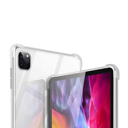 iPad Pro 12.9 2022 M2 Kılıf Zore Tablet Nitro Anti Shock Silikon Kılıf - Renksiz