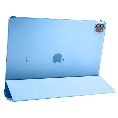 iPad Pro 12.9 2022 M2 Zore Smart Cover Standlı 1-1 Kılıf - Mavi