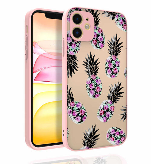 iPhone 11 Kılıf Desenli Kamera Korumalı Parlak Zore Nora Kılıf - NO1