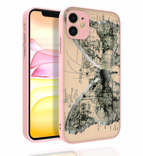 iPhone 11 Kılıf Desenli Kamera Korumalı Parlak Zore Nora Kılıf - NO4