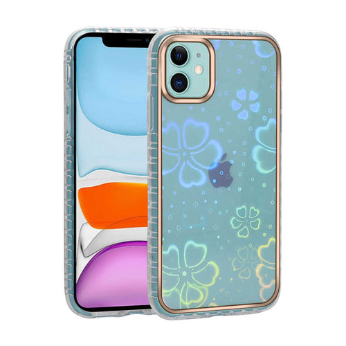 iPhone 11 Kılıf Desenli Parlayan Transparan Zore Avva Kılıf - NO5