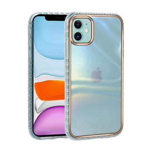 iPhone 11 Kılıf Desenli Parlayan Transparan Zore Avva Kılıf - NO6