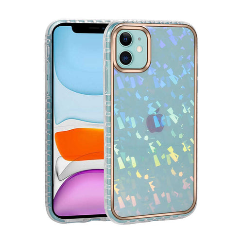 iPhone 11 Kılıf Desenli Parlayan Transparan Zore Avva Kılıf - NO1