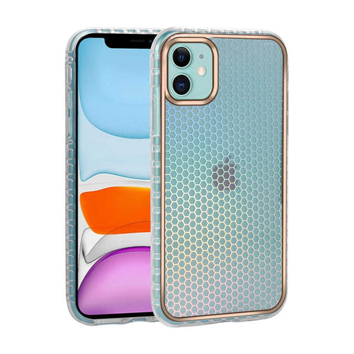 iPhone 11 Kılıf Desenli Parlayan Transparan Zore Avva Kılıf - NO12