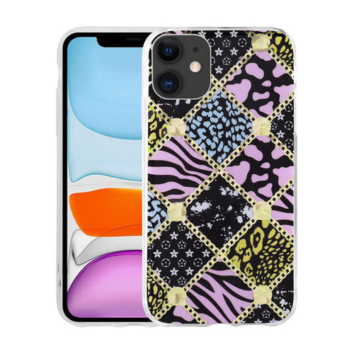 iPhone 11 Kılıf Desenli Sert Zore Elnov Kılıf - NO6