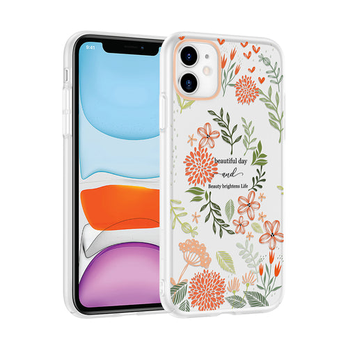 iPhone 11 Kılıf Kamera Korumalı Desenli Zore Klip Kılıf - Beautiful