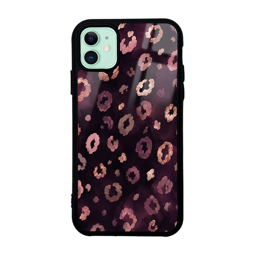 iPhone 11 Kılıf Kamera Korumalı Desenli Zore Lusi Kılıf - Pembe Leopar
