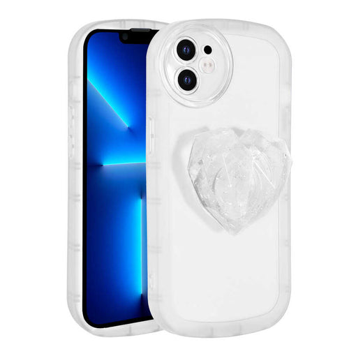 iPhone 11 Kılıf Kamera Korumalı Pop Soketli Renkli Zore Ofro Kılıf - Beyaz