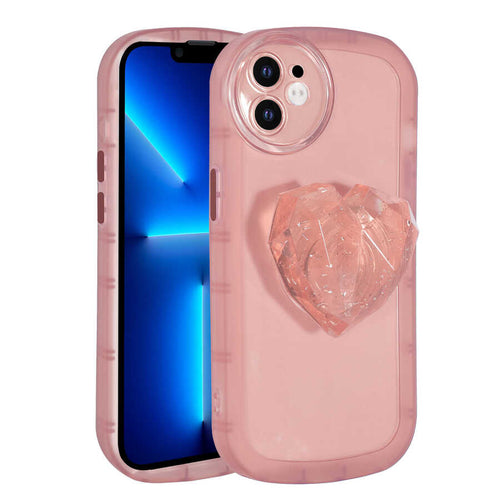 iPhone 11 Kılıf Kamera Korumalı Pop Soketli Renkli Zore Ofro Kılıf - Pembe