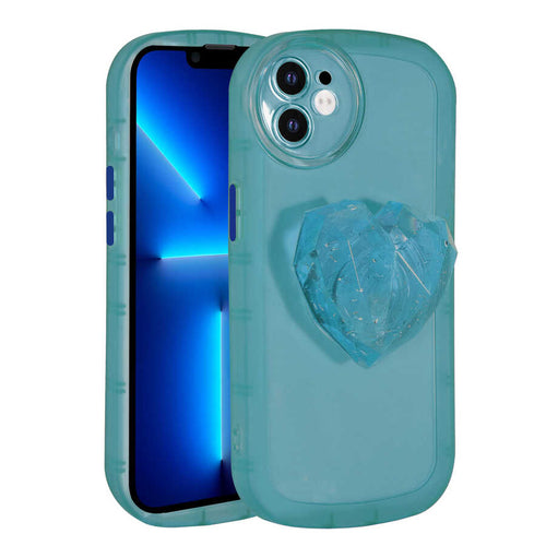 iPhone 11 Kılıf Kamera Korumalı Pop Soketli Renkli Zore Ofro Kılıf - Mavi